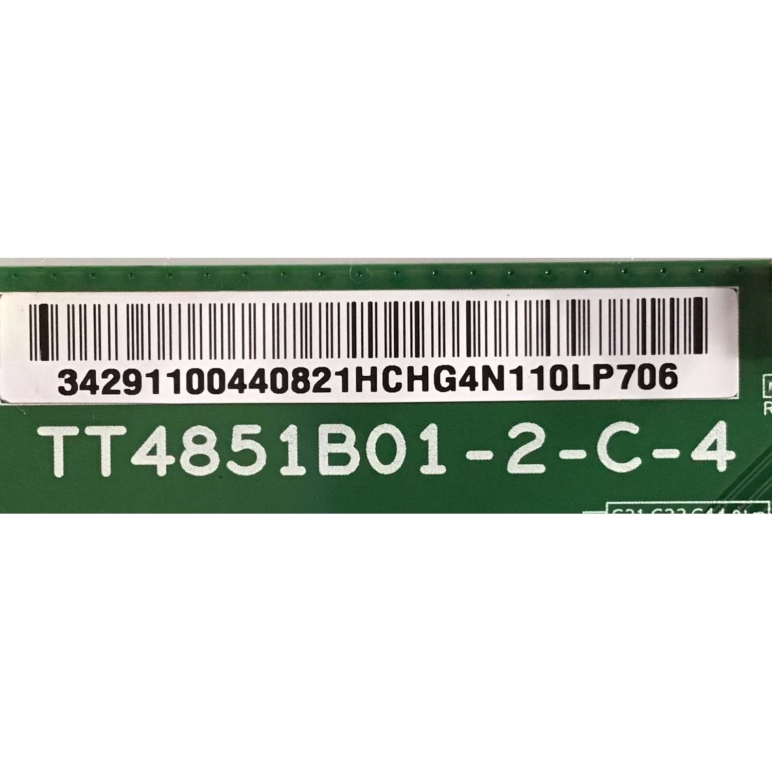 KIT DE TARJETAS PARA TV TCL / MAIN T8-43NA3R-MA1 / 40-UX3801-MAB2HG / FUENTE 81-PBE055-H9081-PBE055-H90 /SHG5804A-101H / T-CON 3429110044 / TT4851B01-2-C-4 / PANEL LVF490CS0T / MODELO 49S305 TFAA - Imagen 4